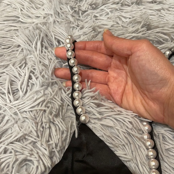 For Love and Lemons x Jamie King La Phoebe satin bodysuit NWT - Picture 9 of 10